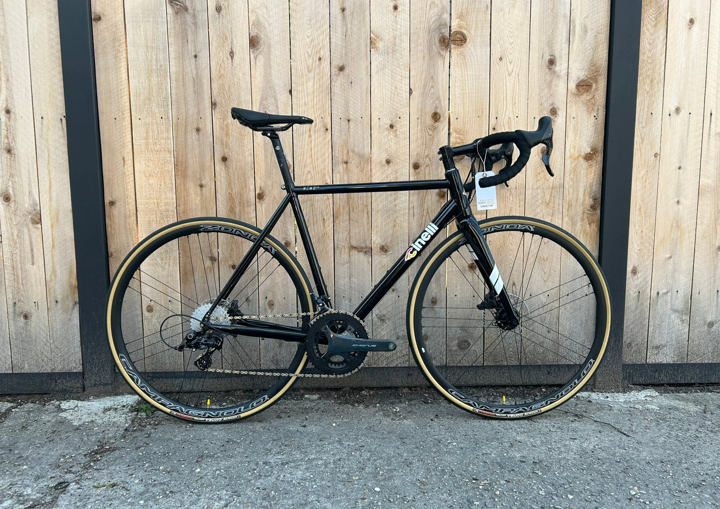 Cinelli Nemo Tig Disc T23 Chorus 12 Black, 54cm